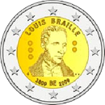 2 Euro 2 2009 200.Geburtstag von Louis Braille